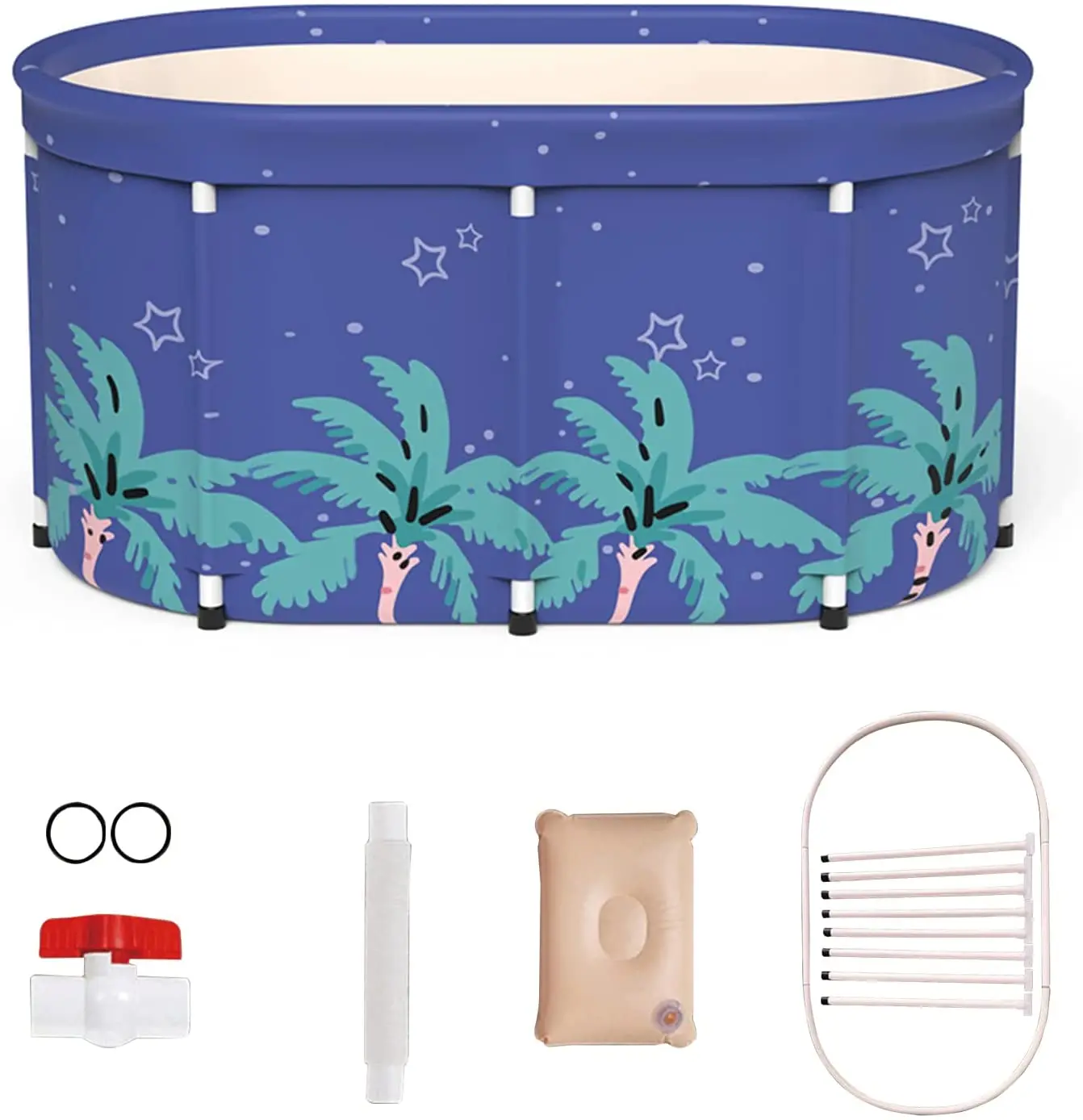 Thickening with Thermal Foam to Keep Temperature Separate Family Bathroom SPA Tub Ice Bathtub