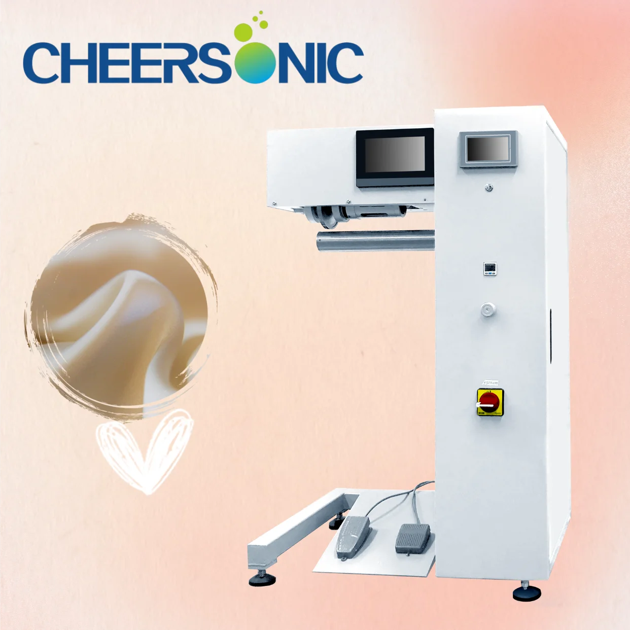 Automatic Ultrasonic Edge Cutting lingerie making machine