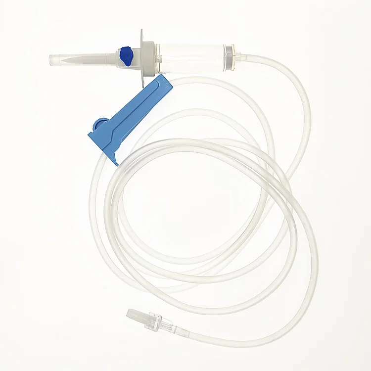 AMSINO Brand Infusion Set IV Set IV giving set with needle with CE/ISO