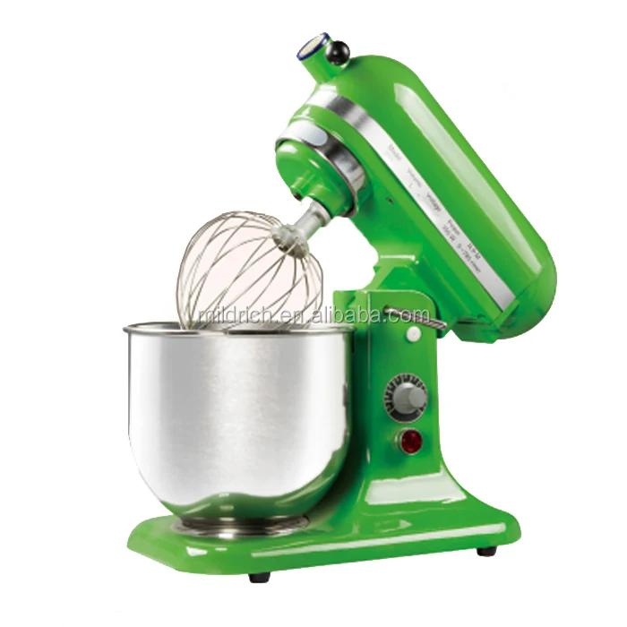 Factory Sell Professional Mini Home Use Dough Hook Egg Whisk Flat Beater Egg Stand Mixer/Cake Food Mixer
