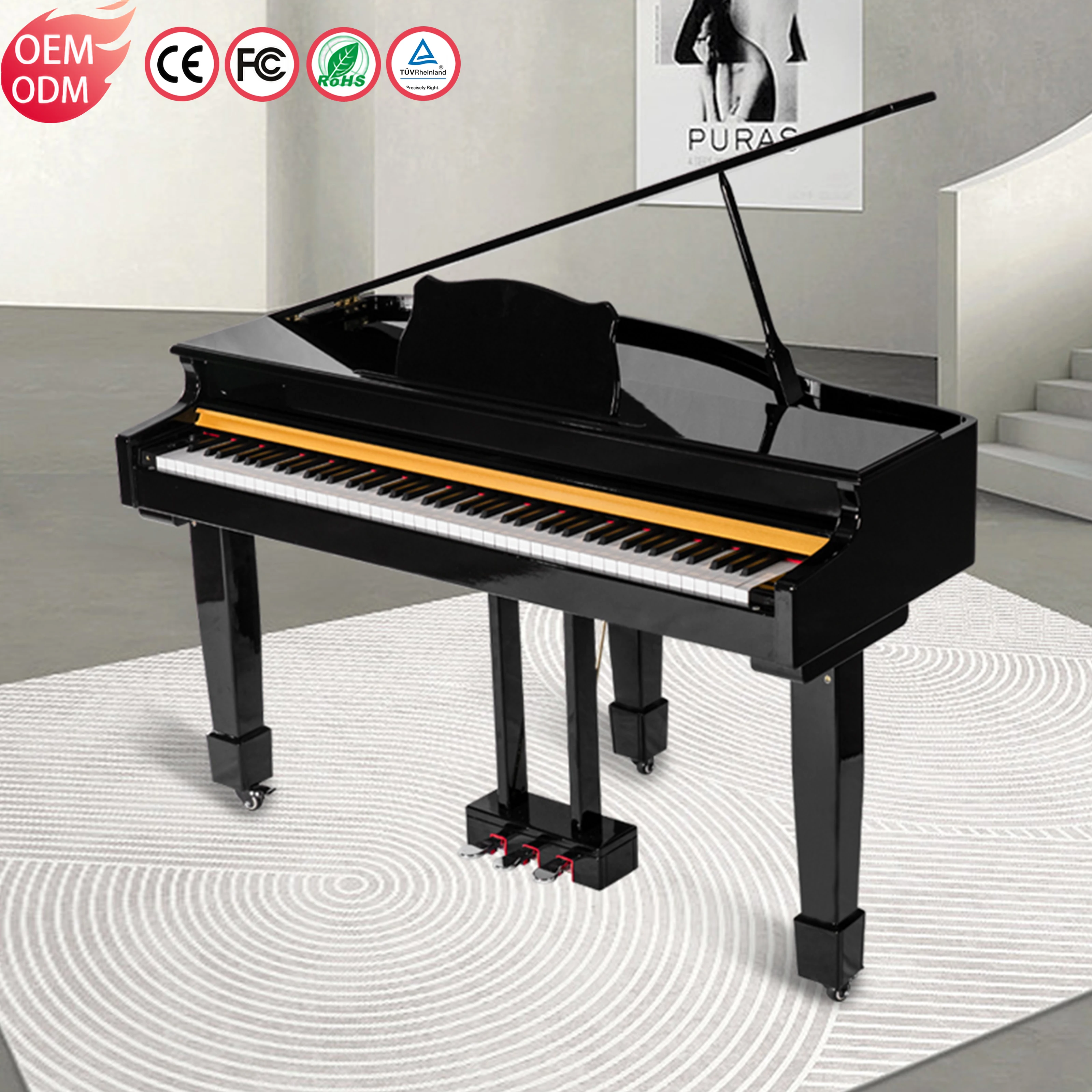 KIMFBAY Electric Piano Keyboard Electronic Piano Digital China 88 Keys Piano for Sale