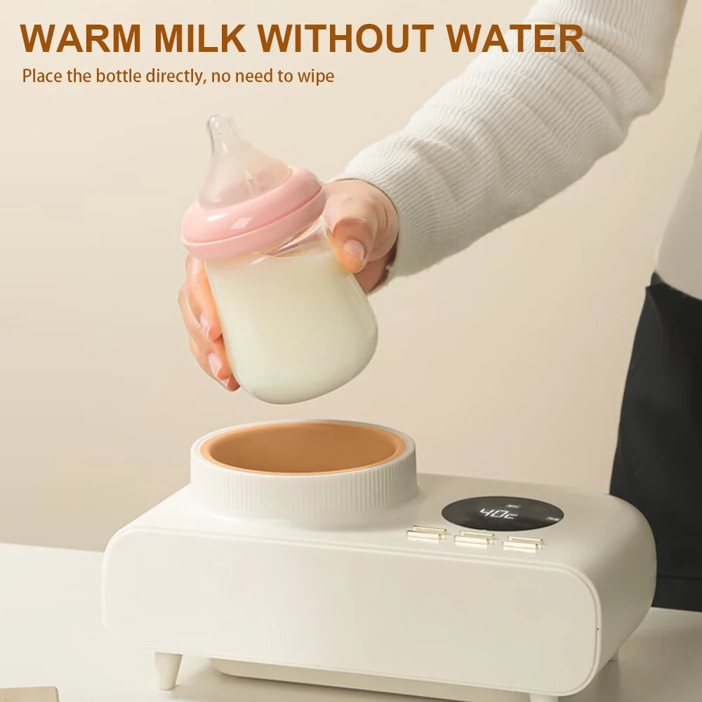4 in 1 Warming/Unfreeze/Dry/Reservation Breastfeeding Bottle Warmer Breast Milk Warmer Auto Milk Bottle Warmer