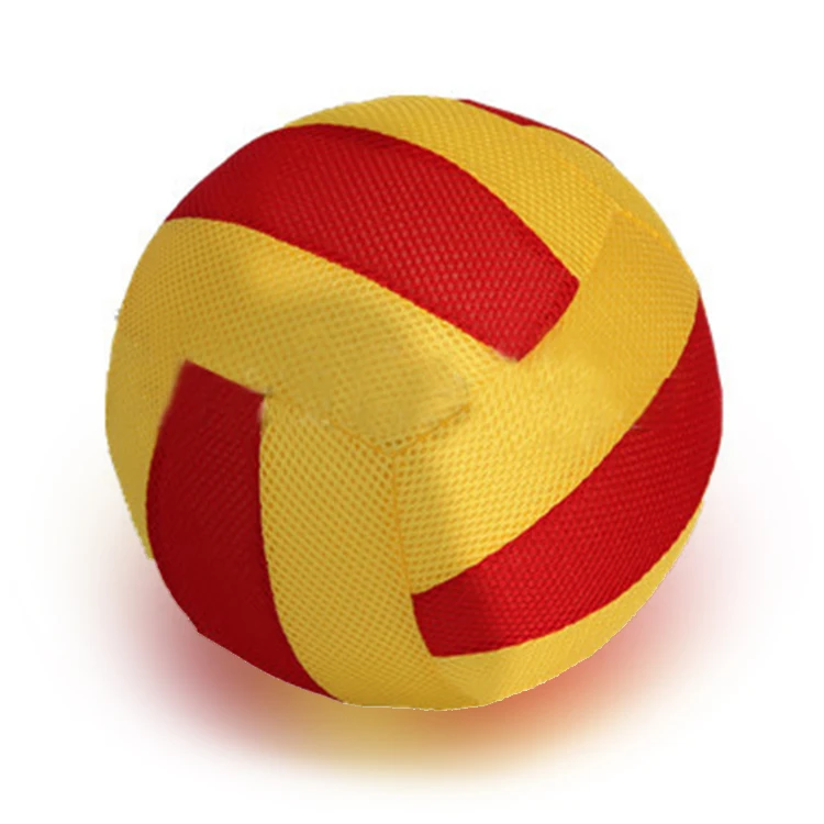 Customized Inflatable Pvc Toys Small Water Ball For Children Fabric Volleyball