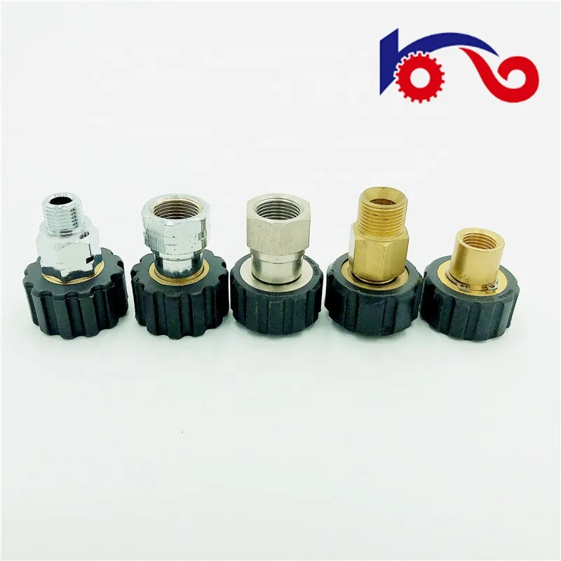 
Pressure Washer Snow Foam Lance Adapter Spray Gun Connector 