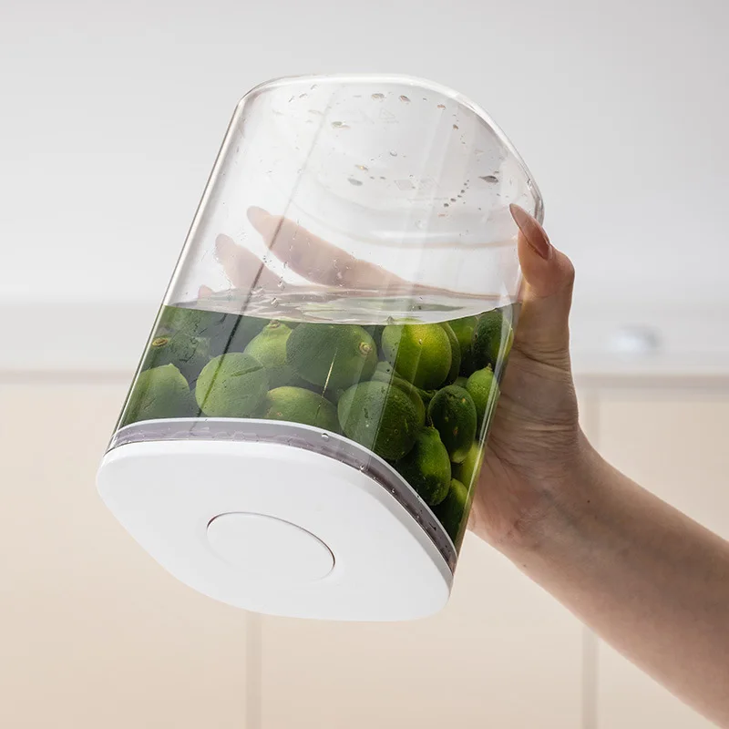 Pantry Food Grade Air tight Vacuum Kitchen Dry Bulk Grain Plastic Cereal Coffee Jar for Food Storage Container Bin Box With Lid