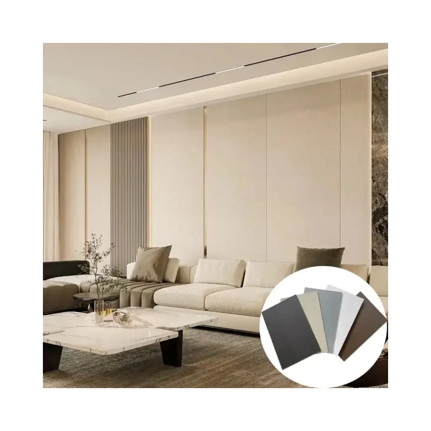 HZSY WPC Balcony Beautiful Decorative Panel Luxury Color House Wood Wall Panel Wood Composite Panel Interior