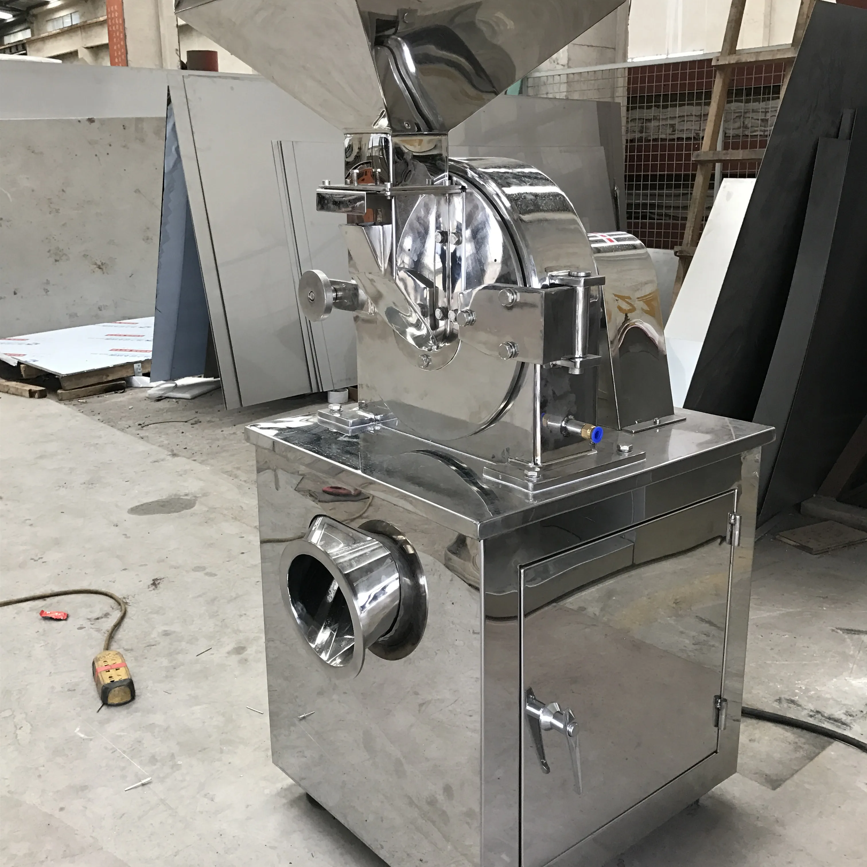 Industrial soybean coconut grain flour mill salt and sugar grinder machine