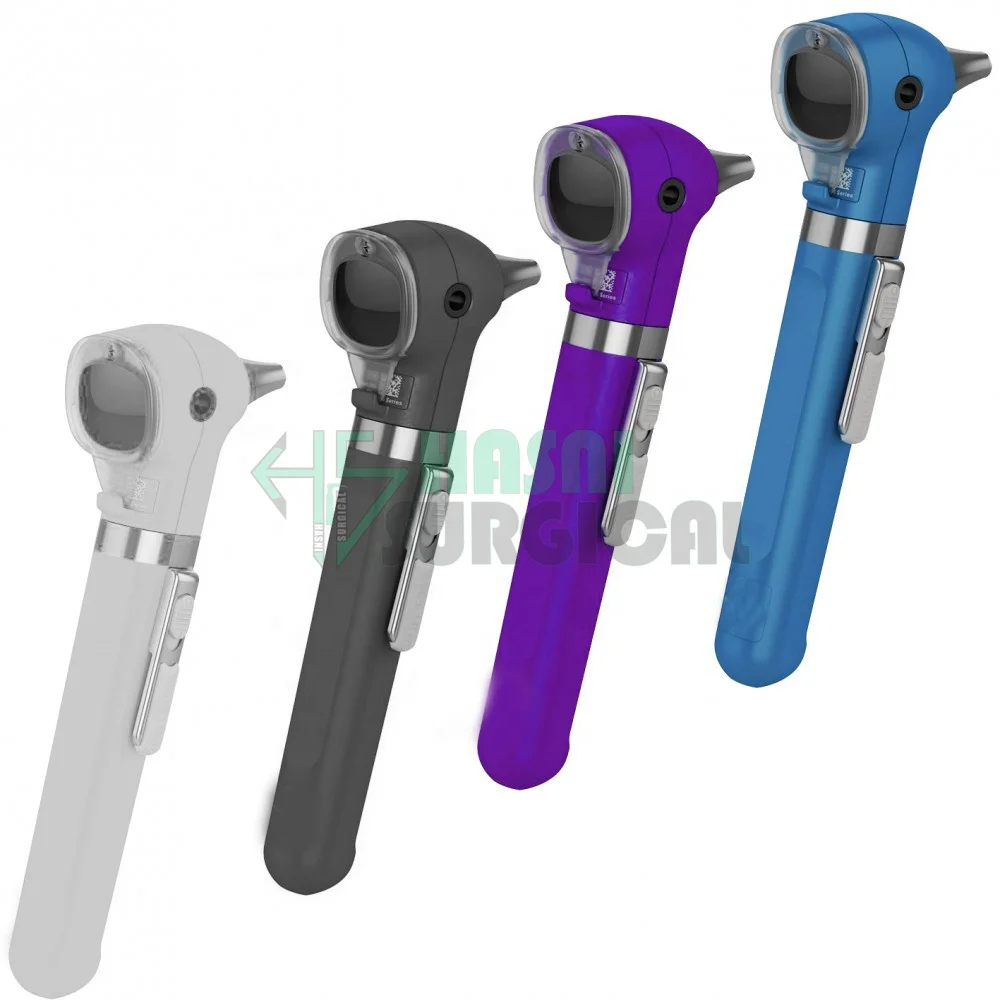  Portable otoscope mini set fiber optic ophthalmoscope