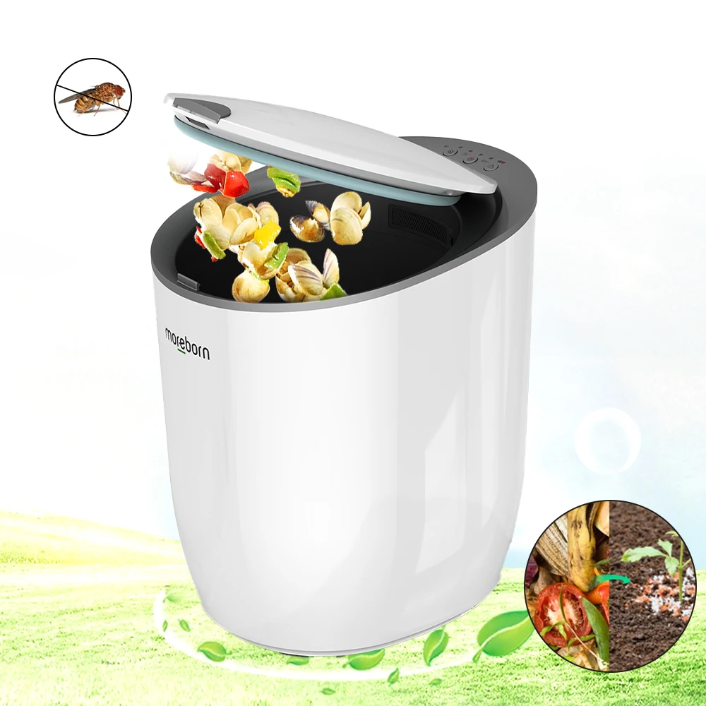 Smart Compost Bin Kitchen Trash Can Electric Recycling Bin Food Waste Composter Garden Food Recycling