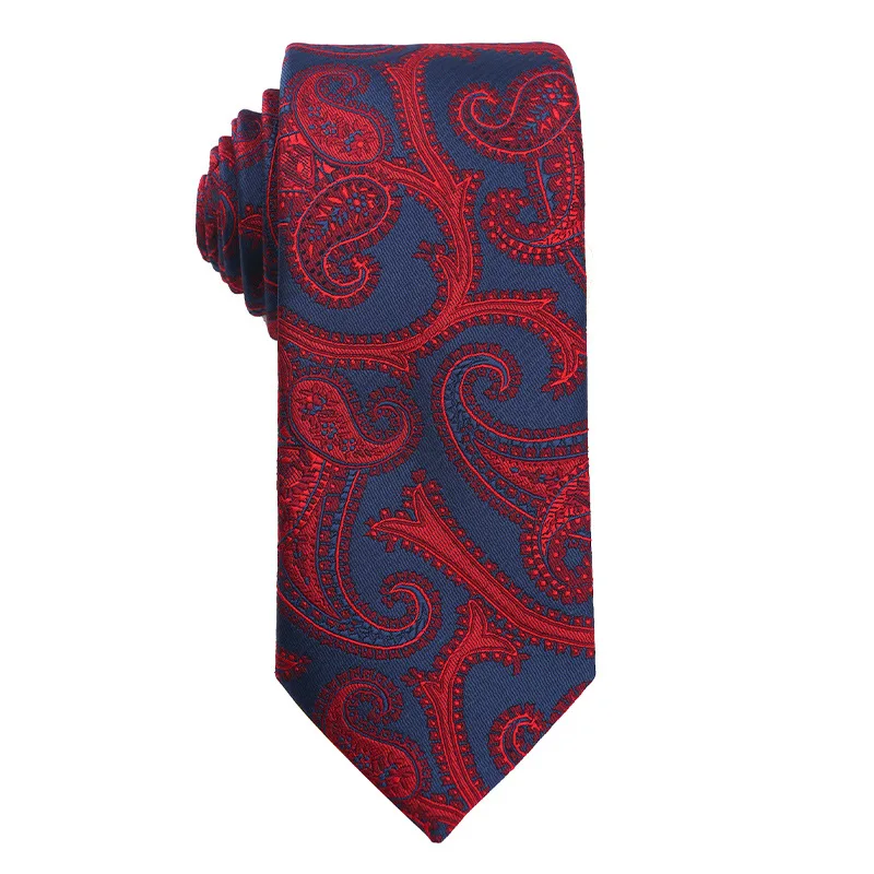 Classical polyester standard silk fashion red men female  8cm tie men cheap check necktie cravate