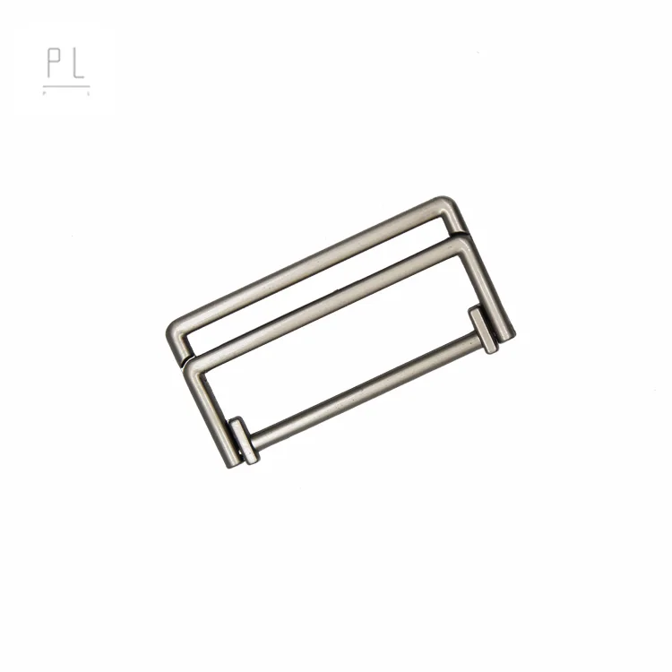 Fashion Zinc Alloy Italy Tactical Belt Buckle Bag Cowboy sliding buckle  lifting metal buckle