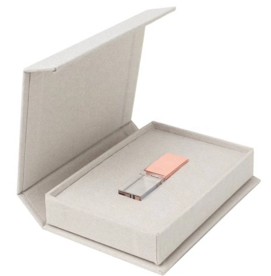 Custom Gift Box USB Stick 8GB 16GB 32GB 64GB High Speed 3.0 Crystal USB Flash Drive