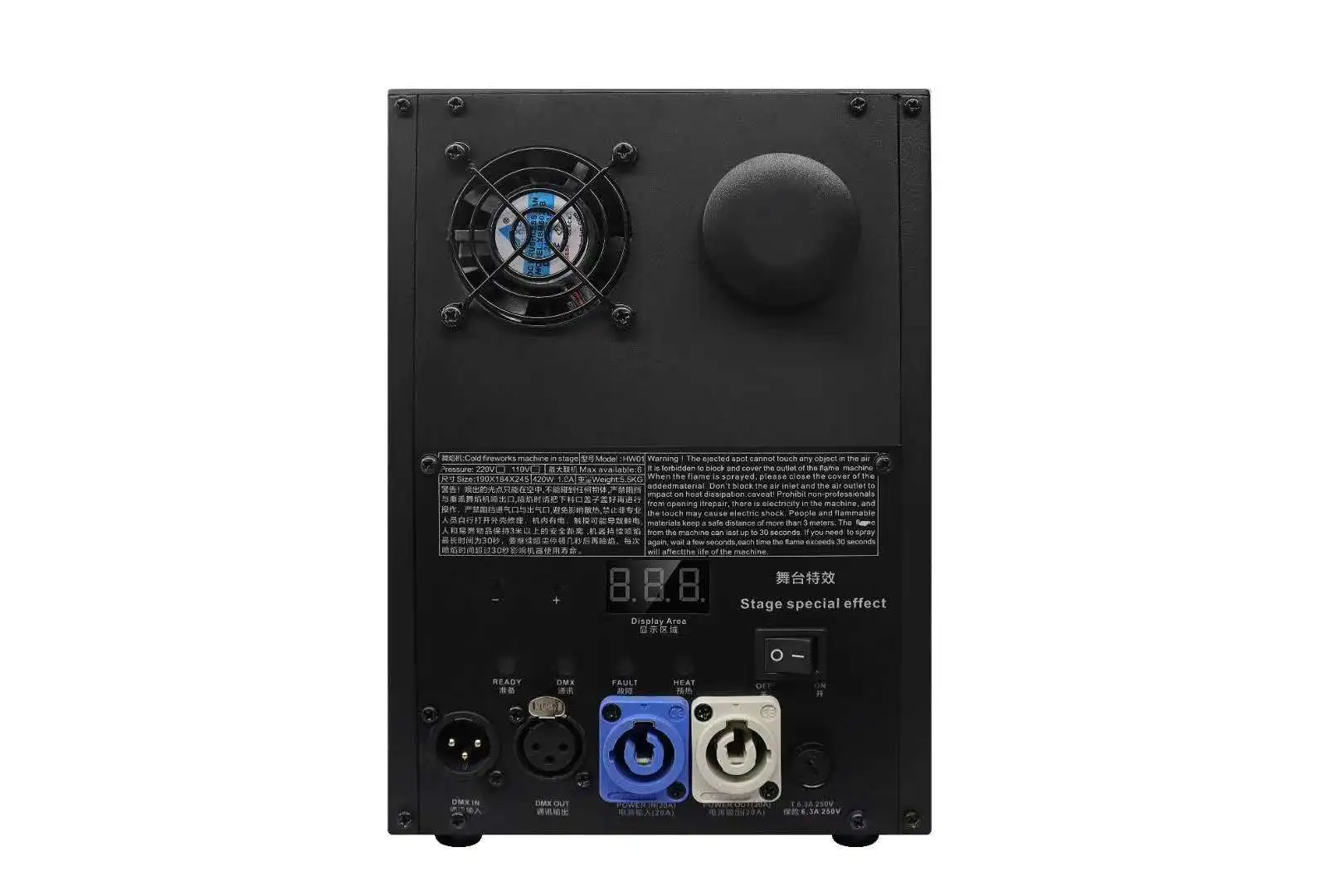 Stage Special Effects Machine Sparkle Machine Performance Stage Equipment 110/220V Selection Jet Fireworks Machine