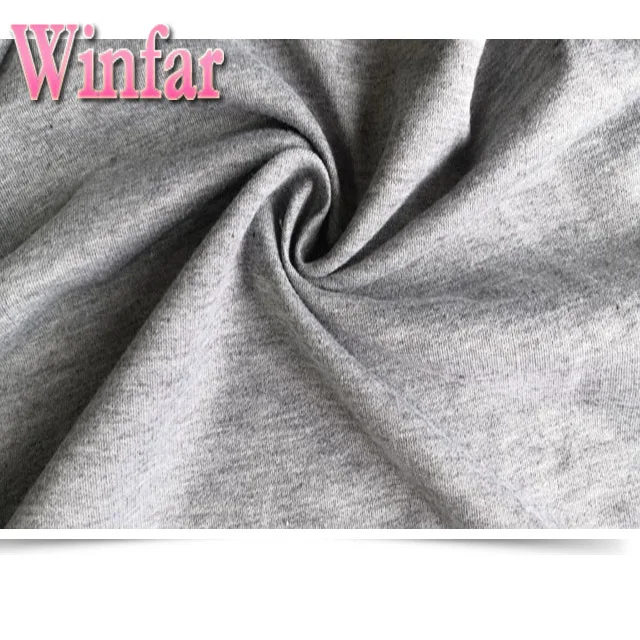 Трикотажная ткань RTS из французского махрового полиэстера для бега готовая к отправке