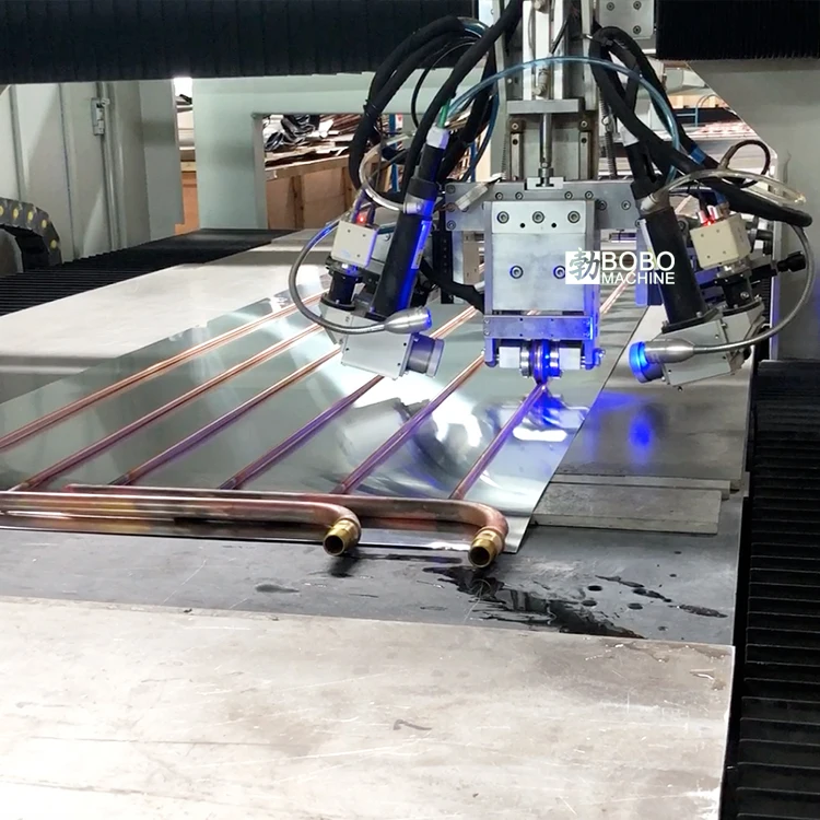 Ultrasonic Solar Thermal Panel Heater Welding Machine