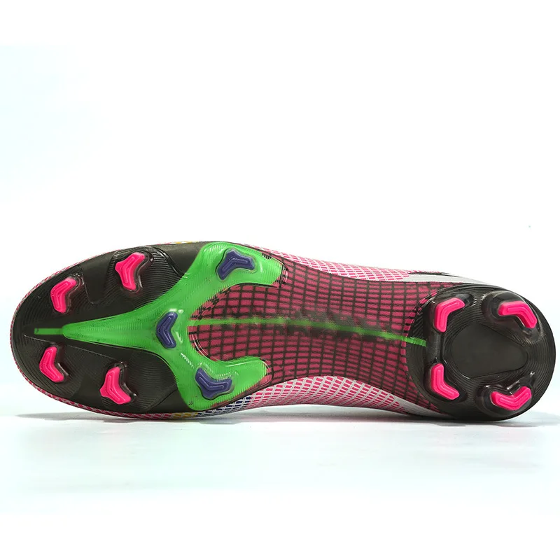 PDEP high quality shoes football for men bretheable long nail grass sports soccer