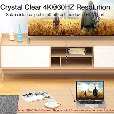 20V 5A usbc cable nylon braided buy usb cables type c fast  Braided USB 3.2 3.1 Type C Male to Female Extension Cord