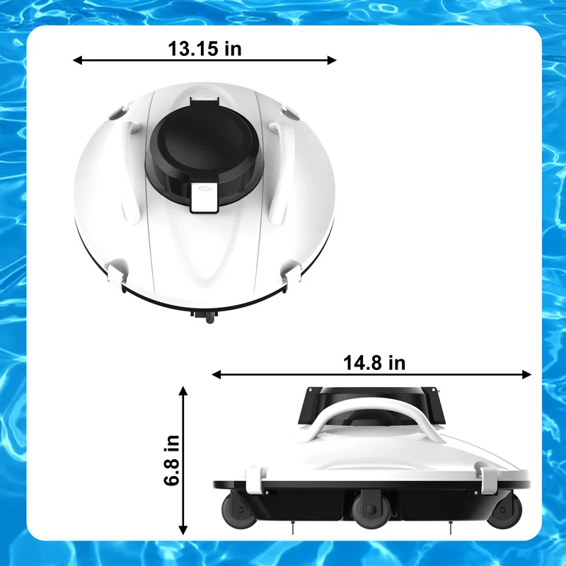 Cleaner Robot Vacuum Automatic Swimming Cleaning for Robotic Ball Billiard Machine Vaccum Cordless Pools Surface Pool
