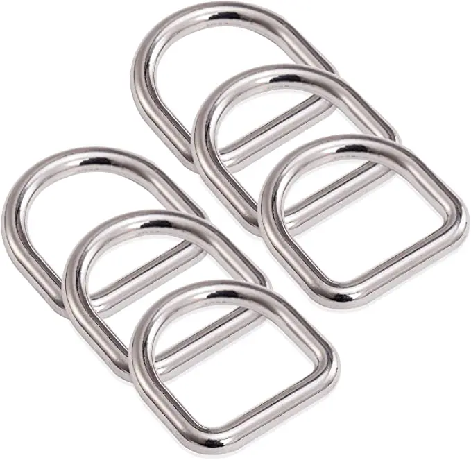 custom bag purse hardware accessories buckle ring Metal stainless steel D rings antique brass