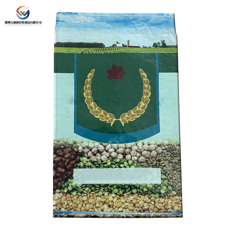 Hot Sale PP Woven Bag 50kg Plastic Packaging BOPP Film Composite PP Woven Bag On Sale