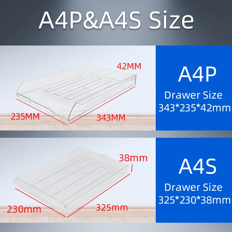Mobile File Storage 6 Drawer Cabinet Multi Layer Storage Cabinet Plastic Storage Box With Wheel