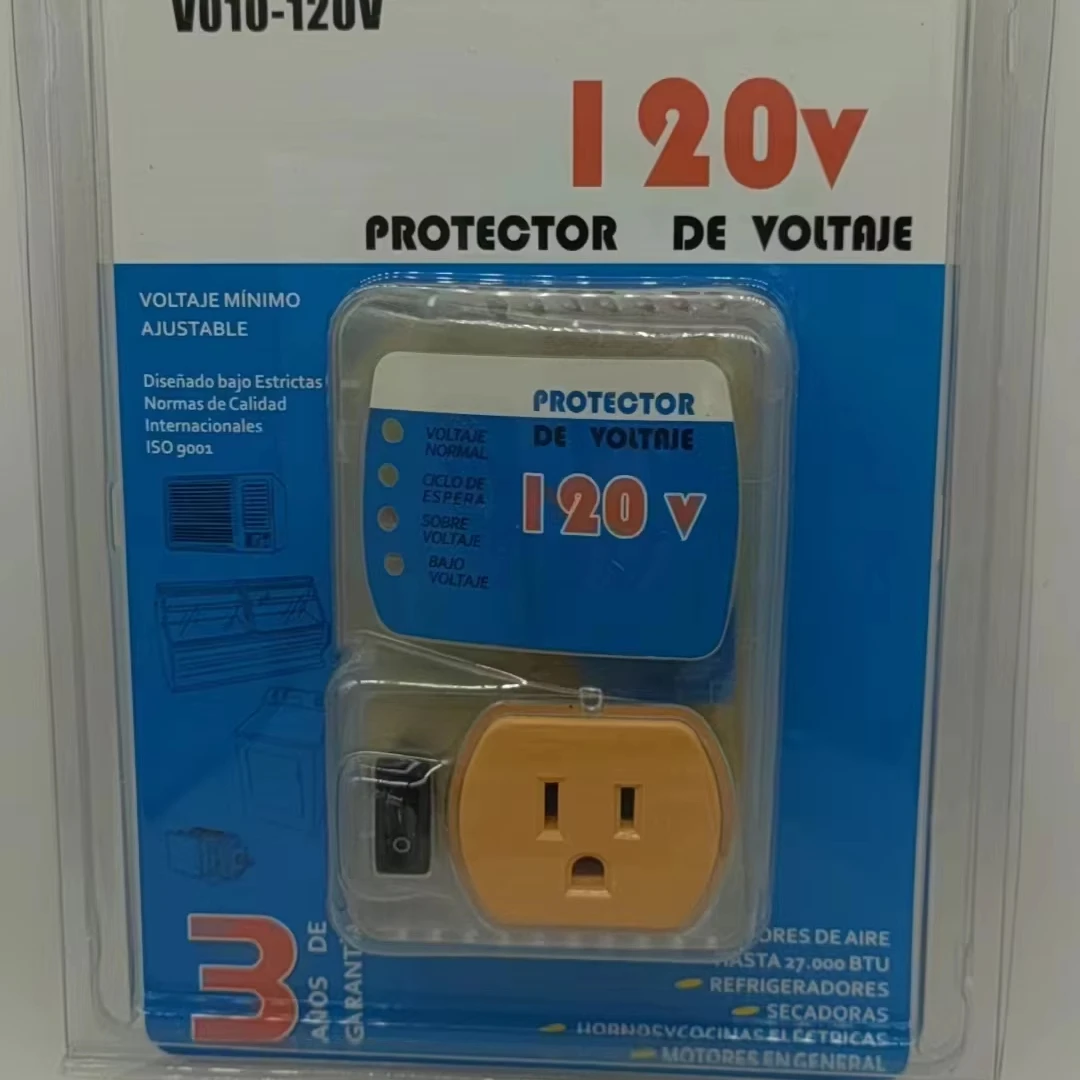 50/60 Гц 15A протектор Voltaje 110 В 120 телевизор Холодильник защита от автоматического напряжения