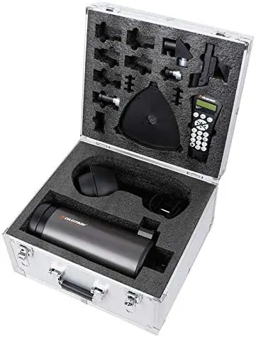 Aluminum Alloy Box Suitcase for Celestron Nexstar 127slt Computerized Telescope Carrying Case