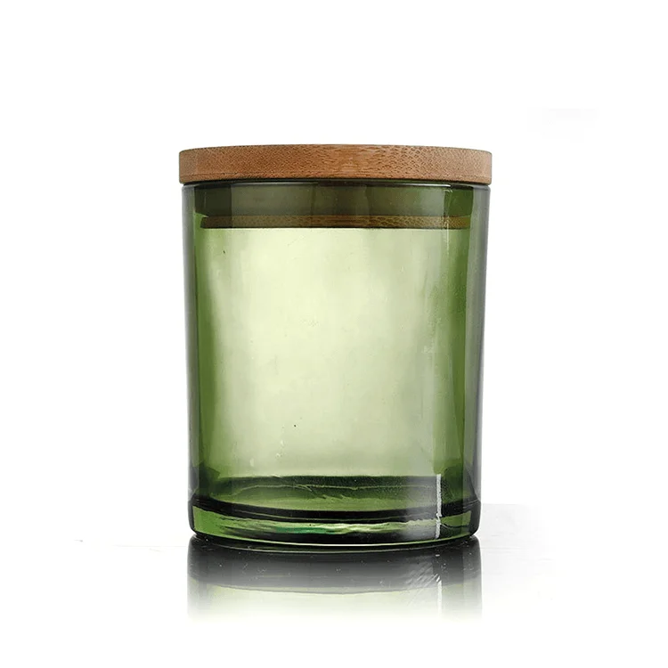 High Quality Glass European Matte Jar Patterned Taper Holder Candle Container