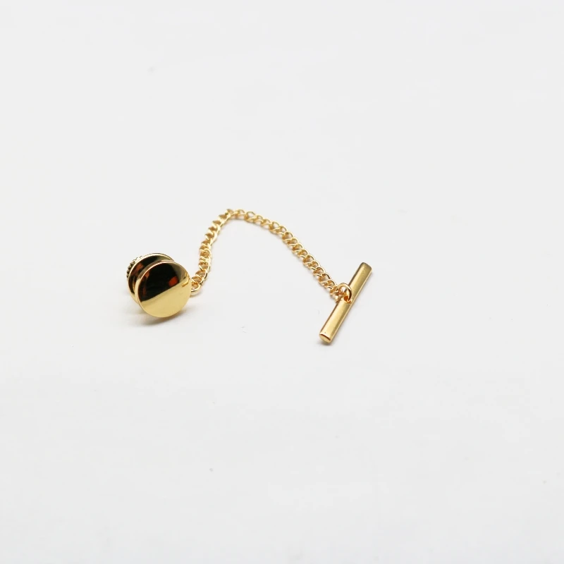 Luxury Classic Cufflinks Bar Pin Vintage Personalized Lnitial Alphabet Letter A-Z Tie Clips for Men Women Business Wedding