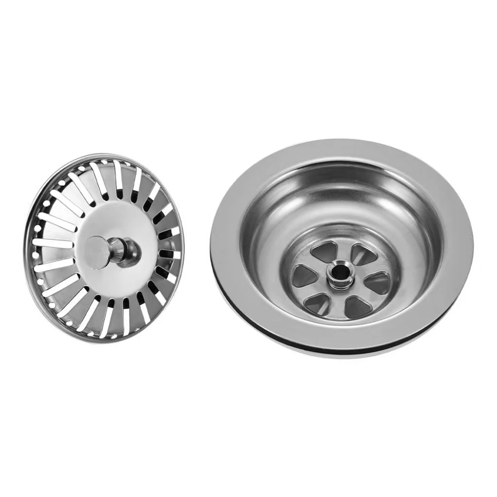 Wholesale Cheap Price Stainless Steel Mesh Sink Basket Strainer Kitchen Bathroom Sink Drain Filter