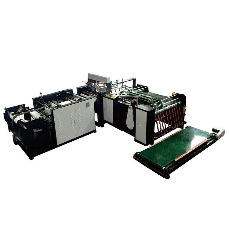 High speed automatic carry t-shirt vest garbage bag making machine