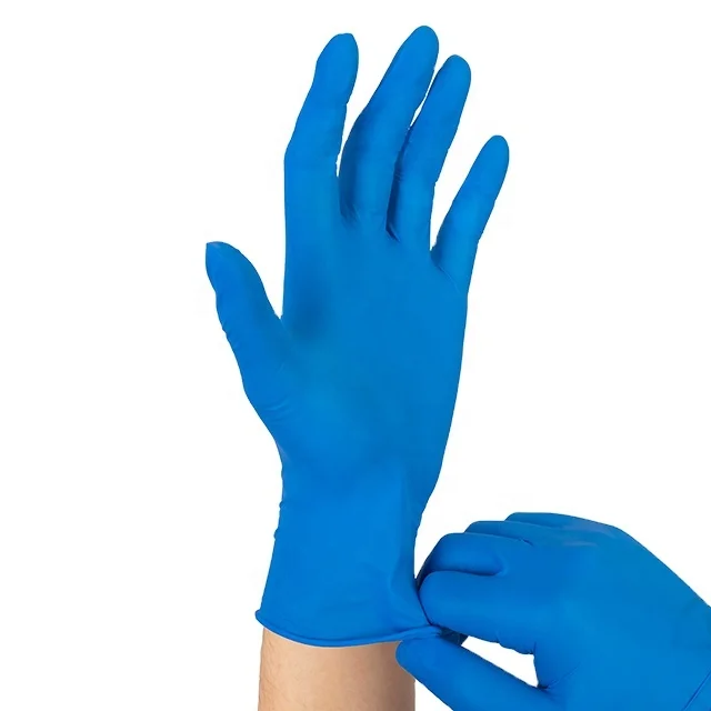 Disposable Nitrile Powder Free Top Safety Gloves Manufacturer Examination Medical Nitrile Gloves