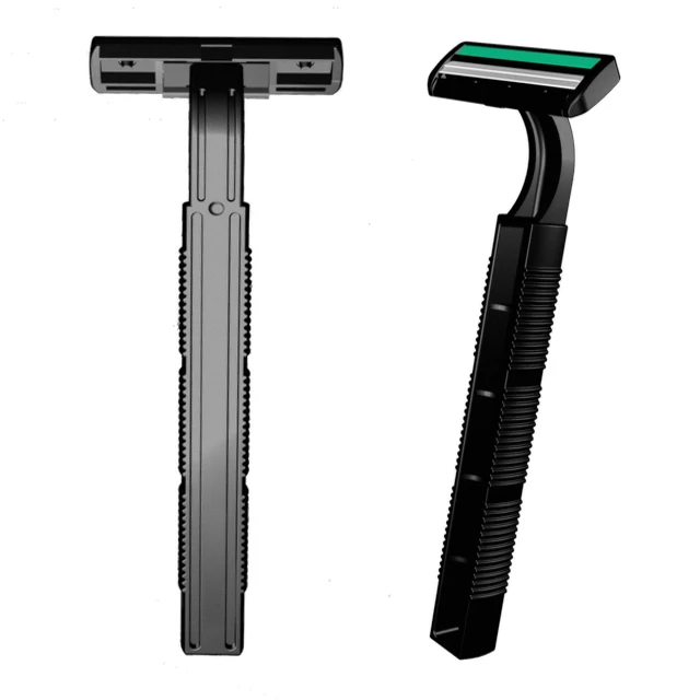 HAOWELL twin 2 blade layers shaving disposable body razor for man
