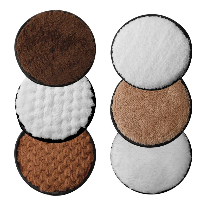 Лучшее качество, низкая цена, многоразовое средство для снятия макияжа из микрофибры, косметика, макияж, хлопковые подушечки для очищения красоты