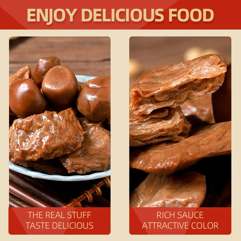 OEM/ODM Free Sample Factory Wholesale Spicy Gluten Professional Manufacture Soybean Snacks Spicy Snacks