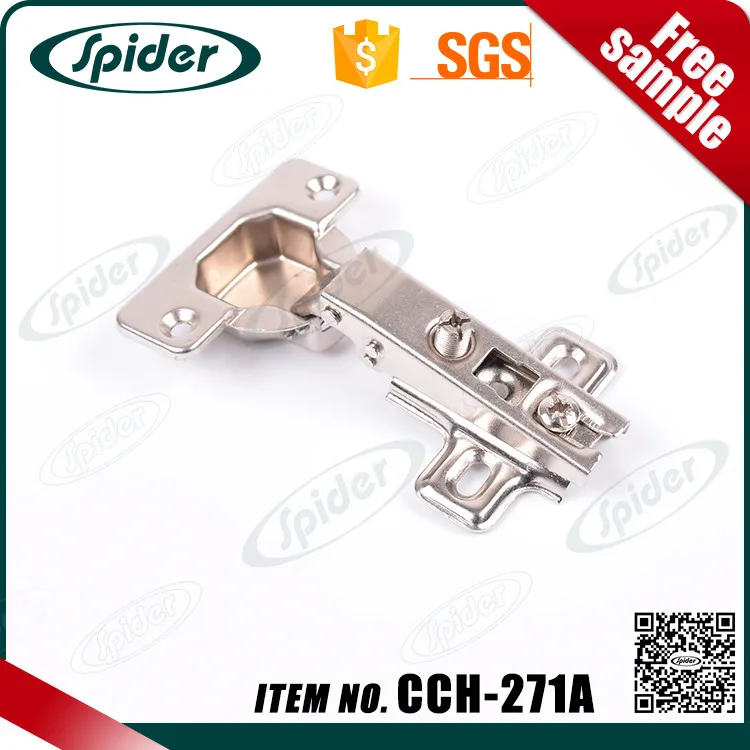 2023 newly Spider furniture hardware Kitchen Cabinet Folding Cheap Hinge Hidden FGV Cabinet Door Hinge