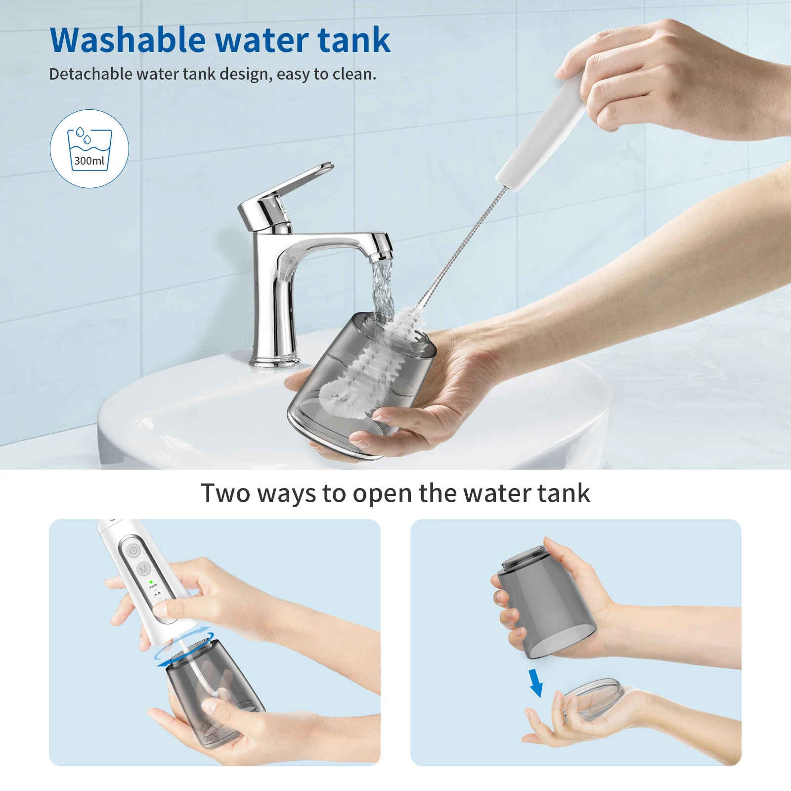 Best Selling Portable Tooth Braces Cleaner Care Equipment Travel Adult Private Use Pulse Oral Irrigator Water Flosser