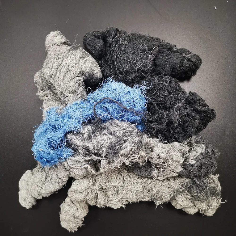Hot Selling Textile Waste High Quality Best Price Color Mixed 100% Cotton Textile Yarn Waste