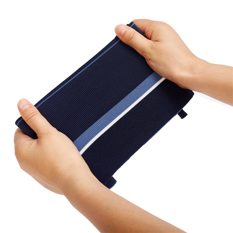 Новый стиль, хорошее качество, индивидуальные цвета, Обжимные бусины, ребристая трикотажная ткань