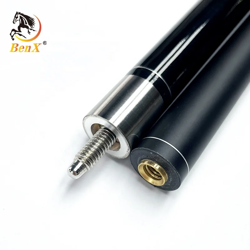 BenX GD07 Simulated Carbon Fiber Cue Stick Maple Wood with Spray Paint For Billiards