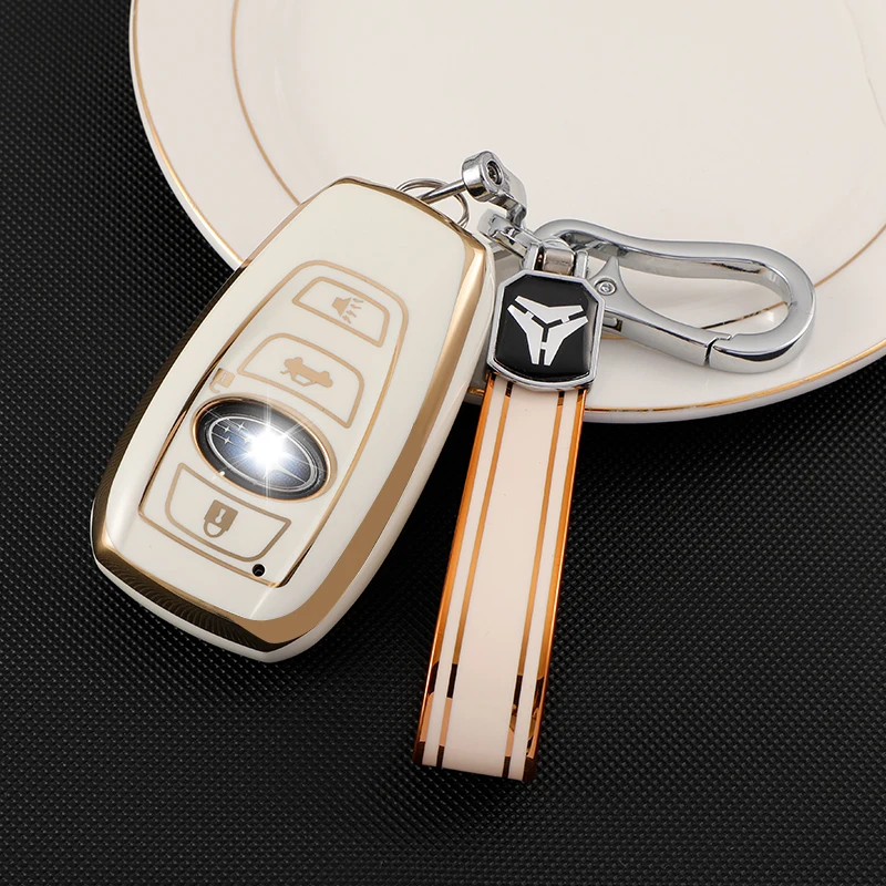 Free sample jingyuqin 3 Buttons Modified Flip Folding Remote Key Sleeve For Subaru Forester XV Legacy Outback Fob Key Cover