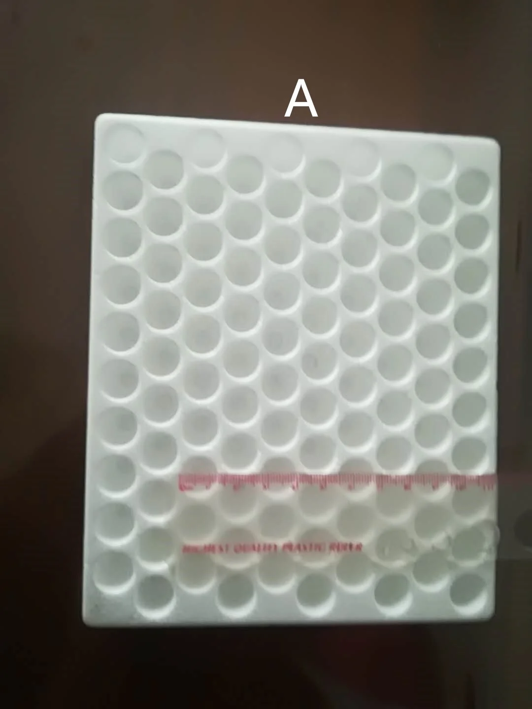 Polystyrene styrofoam test tube rack foam trays with factory price