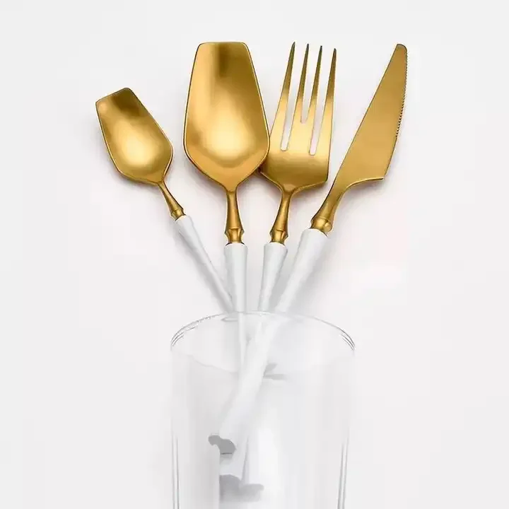 High-Quality Durable Stainless Steel Multi Colour Finished Cutlery Set Dishwasher-Safe for Everyday Dining and Special Occasions