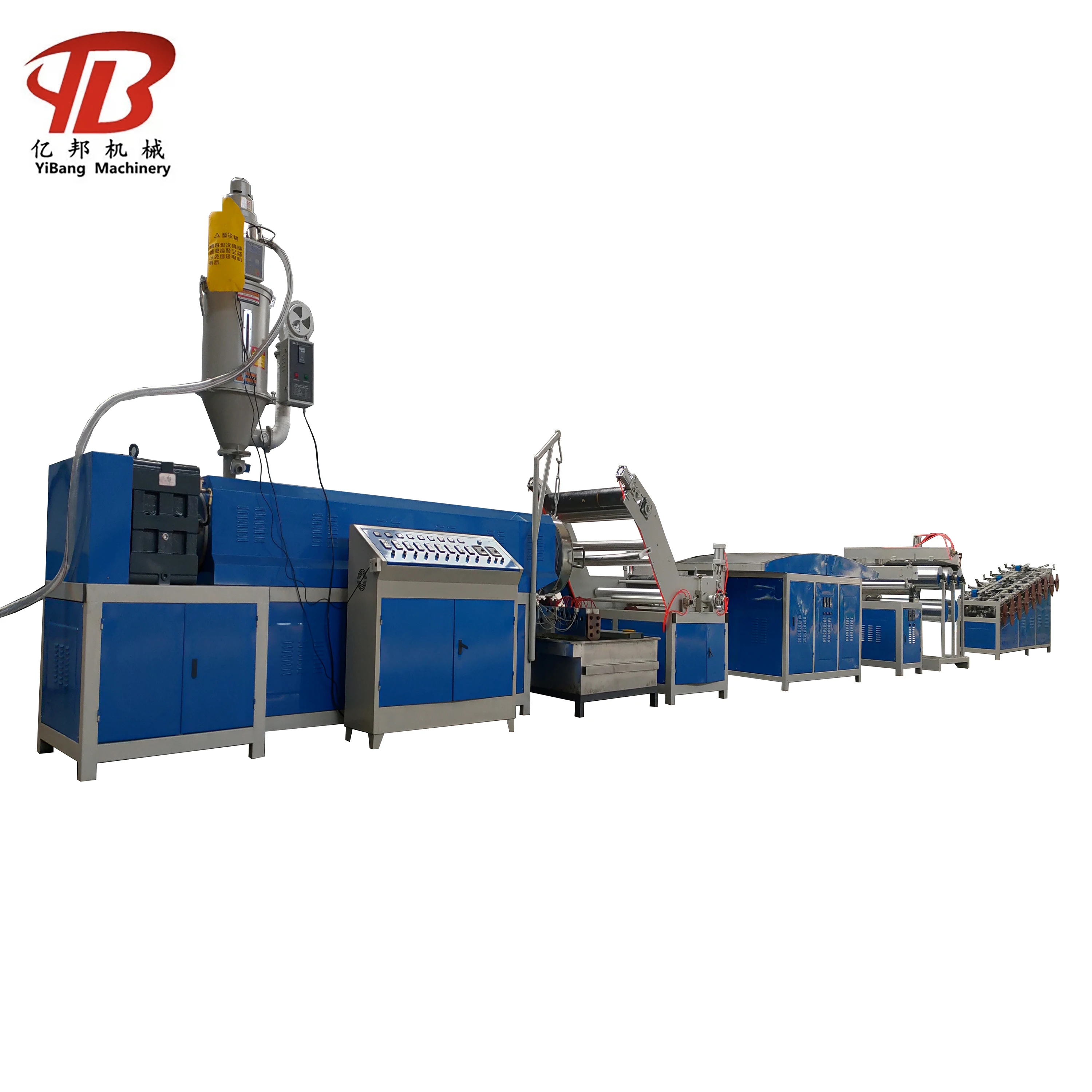 Industrial pp making fiber twine extrusion machine/ flat yarn extruder equipment