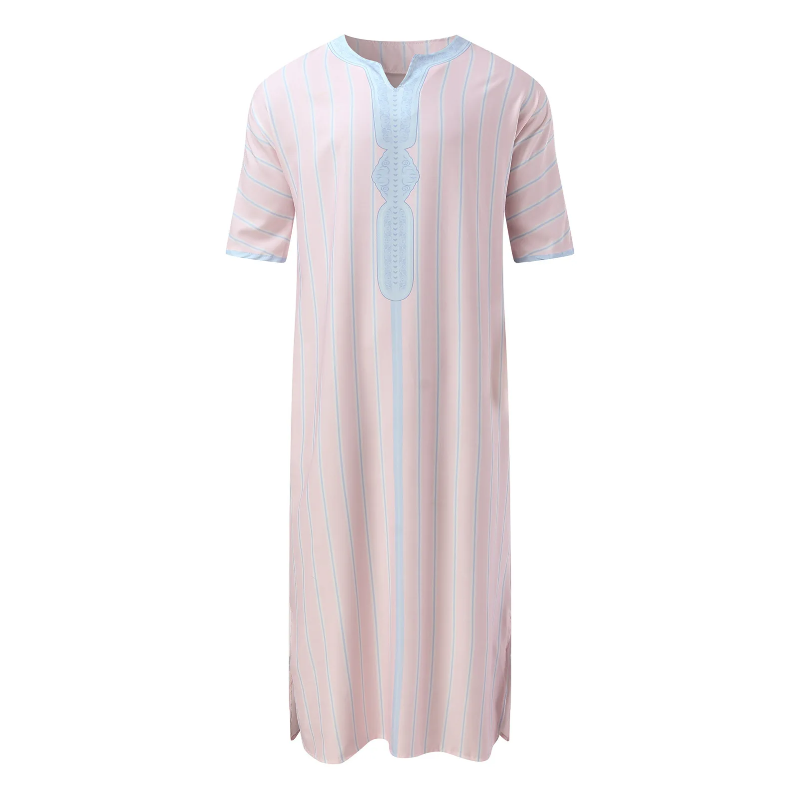 2024 Jalabiyas Jubbah Thobe Morocco Thobes Исламская одежда Ramadan халат абайя вышитый Традиционный мусульманский Бубу