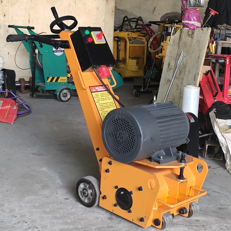 Cement floor milling machine Ground refurbishing hair-grabber mechanical dynamic milling machine