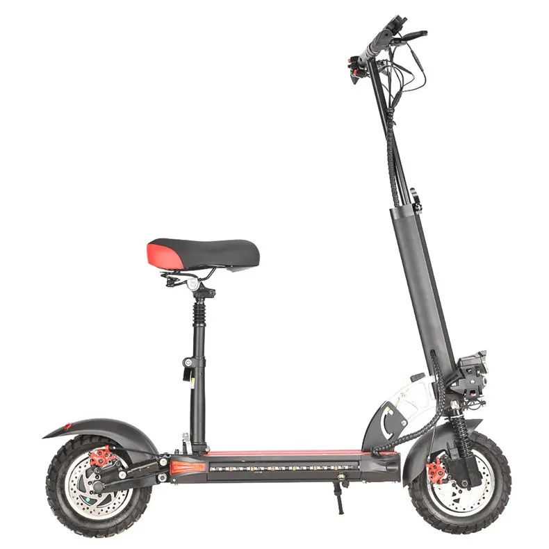Personalized 800W Road Pneumatic Tires Electric Scooter off Road Dual Motor 48V 36V 7.8Ah 10.4Ah Electric Scooter For Adults