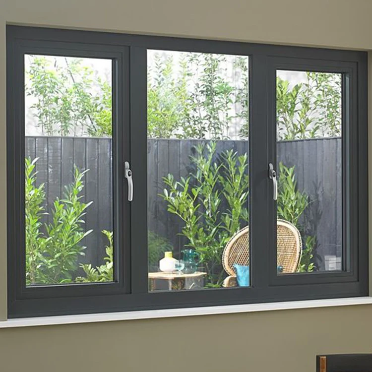 standard impact casement aluminum window and doors aluminum swing windows