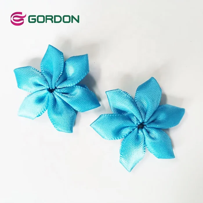 Gordon Ribbons 196 Colors Mini Satin Ribbon Roses Bows For Rosette Decorative Customized Underwear Garment Bra Lingerie