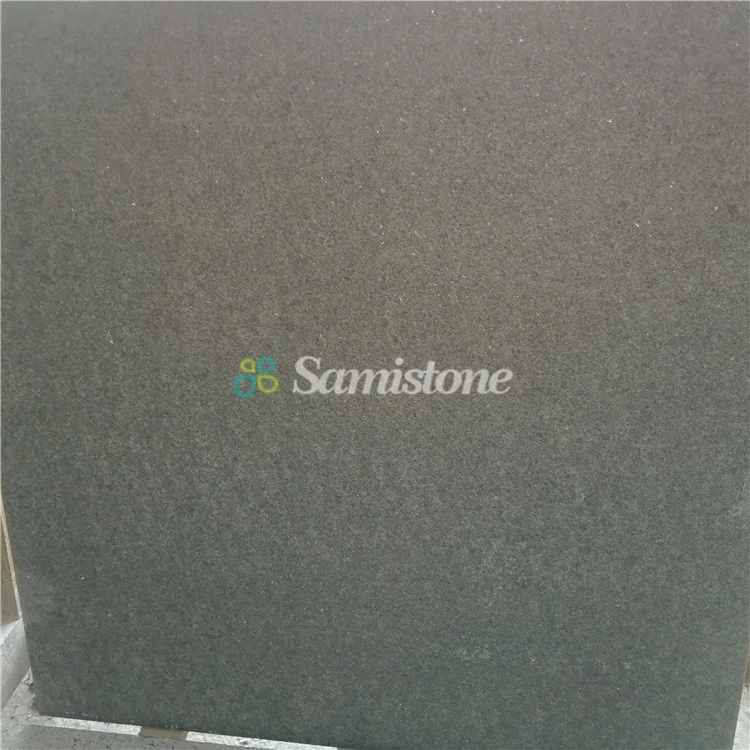 Samistone Granite Stone Parking Tile Outdoor Black Granite Tiles